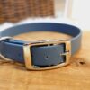 Collier Alva bleu petrol