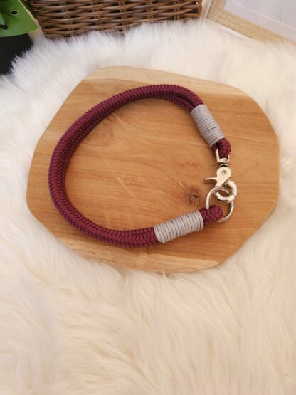 Collier Rio aubergine – Image 2