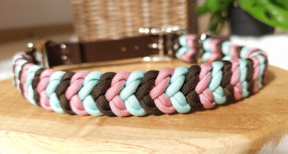 Collier Saphir menthe cacao